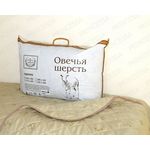 Одеяло Принцесса на горошине "Овечка" лёгкое 175х205, Люкс Эконом, наполнитель: овечья шерсть