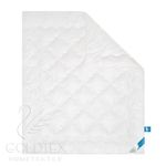 Одеяло Goldtex "Лебяжий Пух" тёплое 140х205, наполнитель: синтетический "Лебяжий пух", чехол: тик