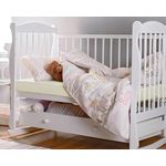 Простыня на резинке Ecotex 60х120х20, детская, трикотаж, нежно-желтая