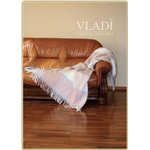 Плед Vladi "Эльф" 170х205, клетка, новозеландская шерсть 70% полиэстер 30%