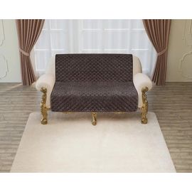 Накидка на диван Марианна "Мари" 180х200 см, MN-49, шоколадная