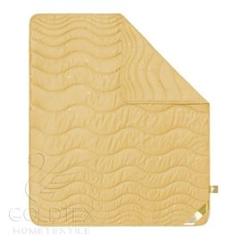 Одеяло Goldtex "Золотой Верблюд" 200х220, наполнитель: шерсть верблюжья, чехол: сатин-жаккард