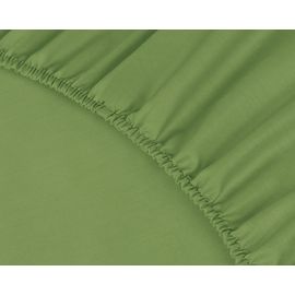Простыня на резинке Ecotex "Моноспейс" 160х200х23, Сатин, кашмир