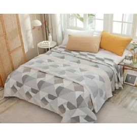 Покрывало 7я арт. 46273, "Рельеф" 150х200 стеганое, двустороннее, хлопок 60%, полиэстер 40%