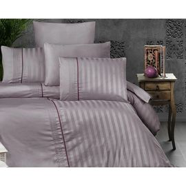 Комплект белья First Choice, Сатин Делюкс, Евро, "Modalife Lavender" наволочки 50х70-2 шт, 70х70-2шт