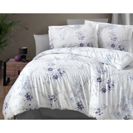 Комплект белья First Choice, Сатин, Семейный, "Leena lilac" наволочки 50х70 - 2 шт, 70х70 - 2шт.