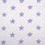 Простыня на резинке АртПостель "Звезды" 120х200х20, трикотаж, голубая