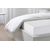 Простыня на резинке Ecotex 180х200х25 трикотаж, белая