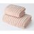 Комплект полотенец 2 шт (50х90+70х130) Ecotex "Лайфстайл", светло-розовый, хлопок 100%
