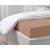 Простыня на резинке Ecotex 180х200х25, трикотаж, капучино
