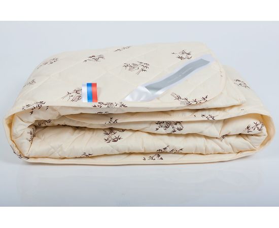 Одеяло Принцесса на горошине "Бамбук" лёгкое 175х205, Люкс Эконом, наполнитель: бамбуковое волокно