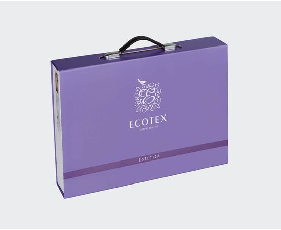 Комплект белья Ecotex, Сатин Жаккард, 2,0-спальный, "Герцогиня" 50х70-2 шт, 70х70-2 шт