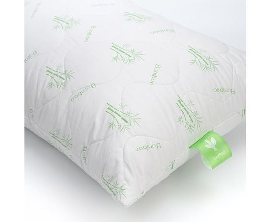 Подушка Goldtex "Бамбук" 50х70, наполнитель: бамбуковое волокно, чехол: перкаль