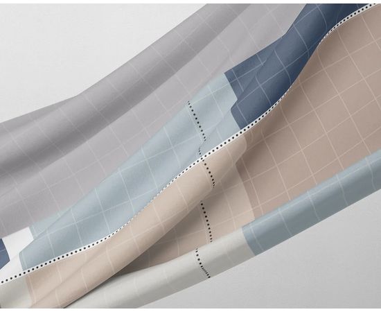 Комплект белья Ecotex, Поплин, 2,0-спальный, "Барни" наволочки 70х70 - 2шт
