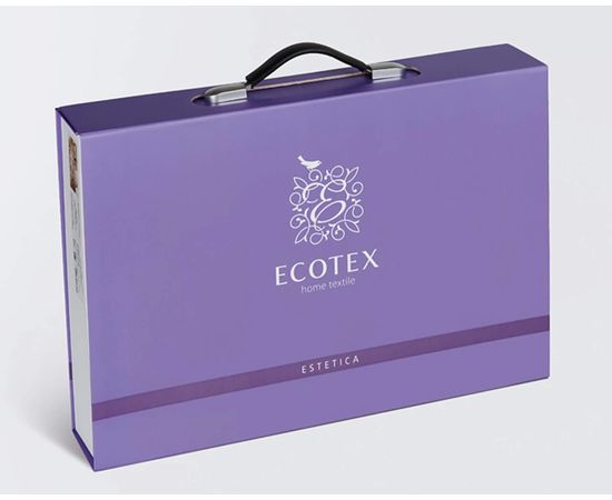 Комплект белья Ecotex, Сатин Жаккард, Семейный, "Лоренцо" 50х70-2 шт, 70х70-2 шт