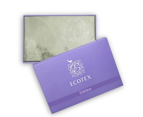 Комплект белья Ecotex, Сатин Жаккард, Семейный, "Оливия" 50х70-2 шт, 70х70-2 шт