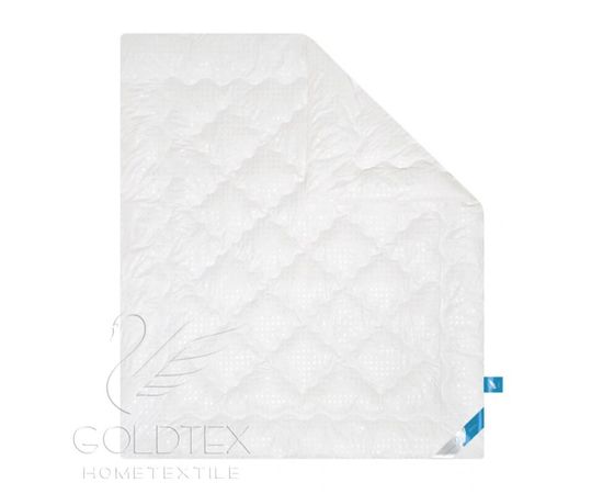 Одеяло Goldtex "Лебяжий Пух" тёплое 172х205, наполнитель: синтетический "Лебяжий пух", чехол: тик