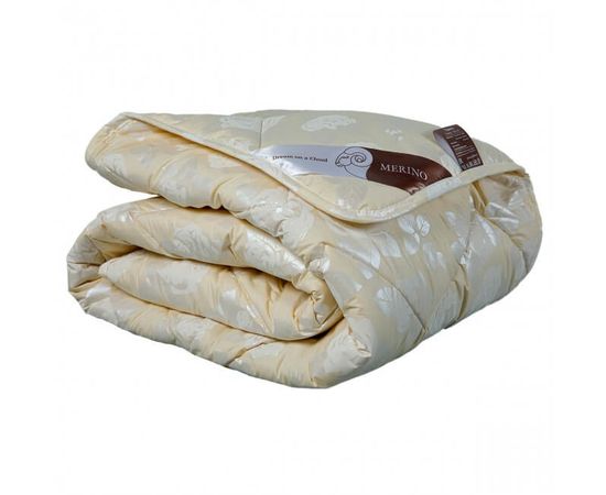 Одеяло Goldtex "Меринос" тёплое 140х205, наполнитель: шерсть мериноса, чехол: тик