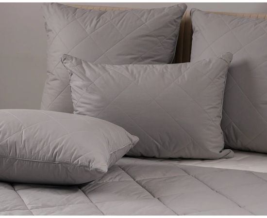Подушка Ecotex Casarosa "Толедо" 70х70, наполнитель: шерсть верблюжья, чехол: тик