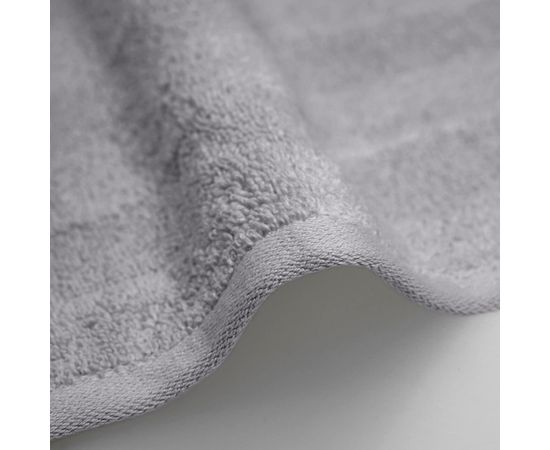 Комплект полотенец 2 шт (50х90+70х130) Ecotex "Авеню", серый, хлопок 100%