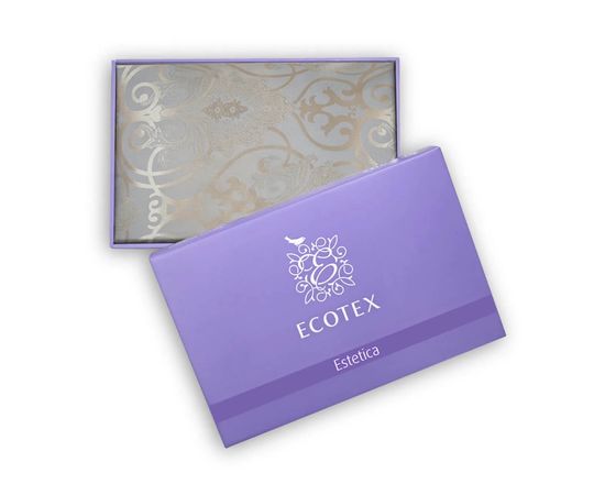 Комплект белья Ecotex, Сатин Жаккард, 2,0-спальный, "Глейс"