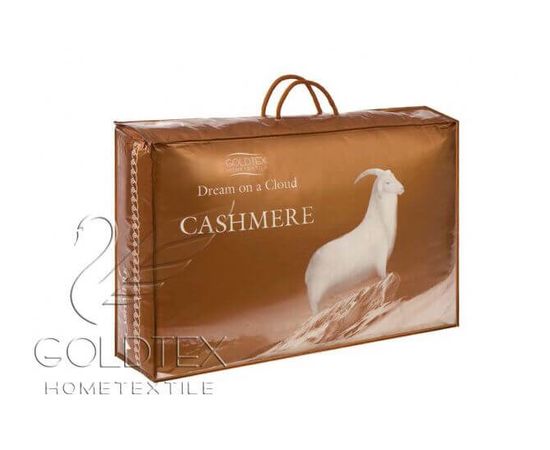 Одеяло Goldtex "Кашемир" 140х205, наполнитель: кашемир, чехол: сатин-жаккард