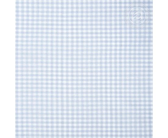 Простыня на резинке АртПостель "Клетка" 180х200х20, трикотаж, серая