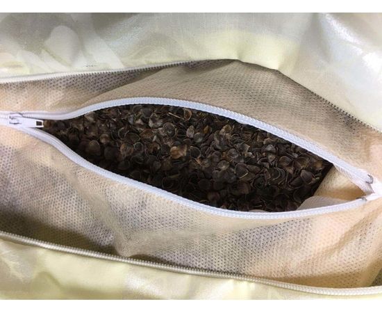 Подушка Ecotex "Гречиха" 40х40, наполнитель: лузга гречихи, чехол: тик