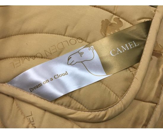 Одеяло Goldtex "Золотой Верблюд" 172х205, наполнитель: шерсть верблюжья, чехол: сатин-жаккард